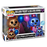 Blister 2 figuras POP Five Nights at Freddys Ballon Freddy & Balloon Bonnie Exclusive